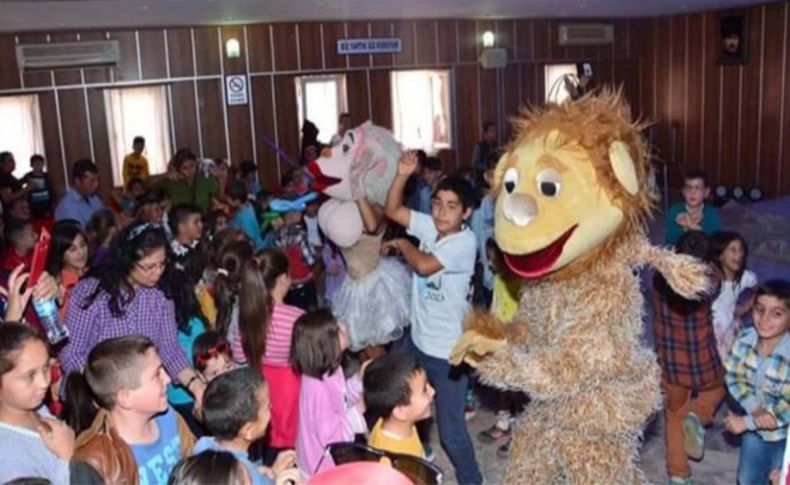 Kirazlı çocuklar sirk heyecanı yaşadı