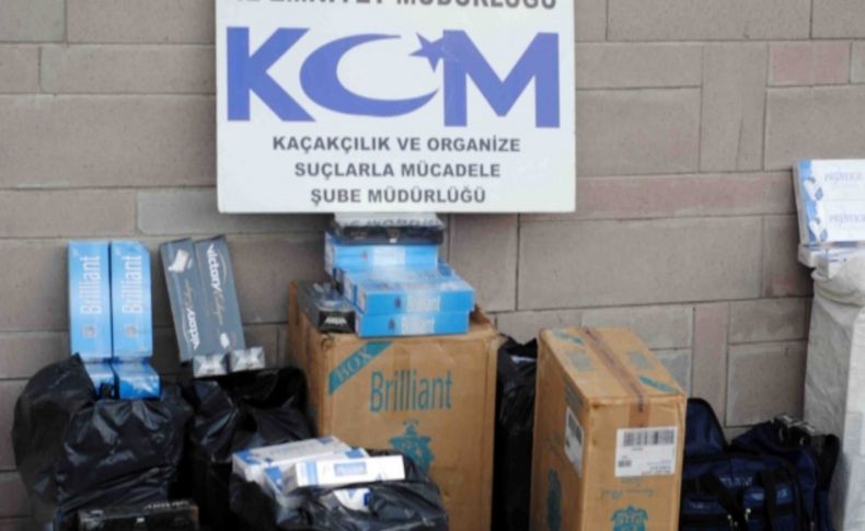 Kırıkkale'de 15 bin paket kaçak sigara ele geçirildi