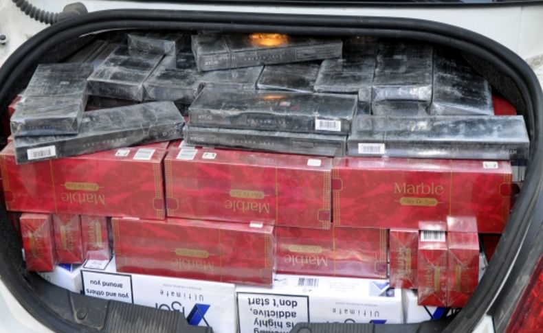 Kırıkkale'de 8 bin paket kaçak sigara ele geçirildi