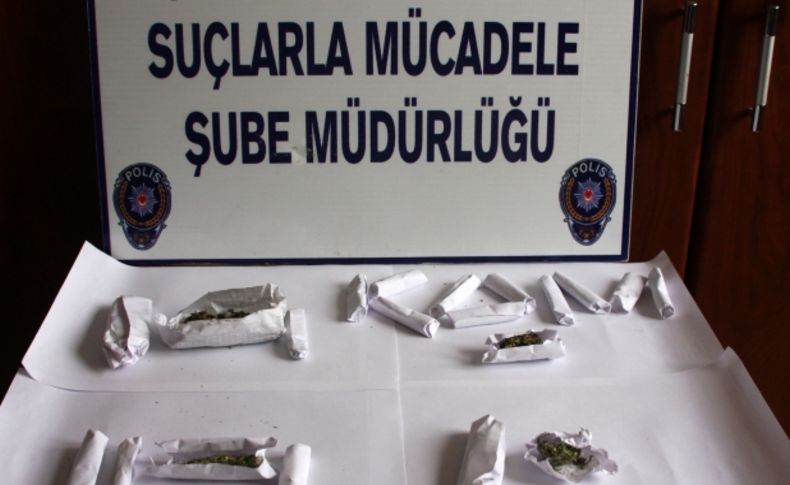 Kırşehir'de uyuşturucu operasyonu