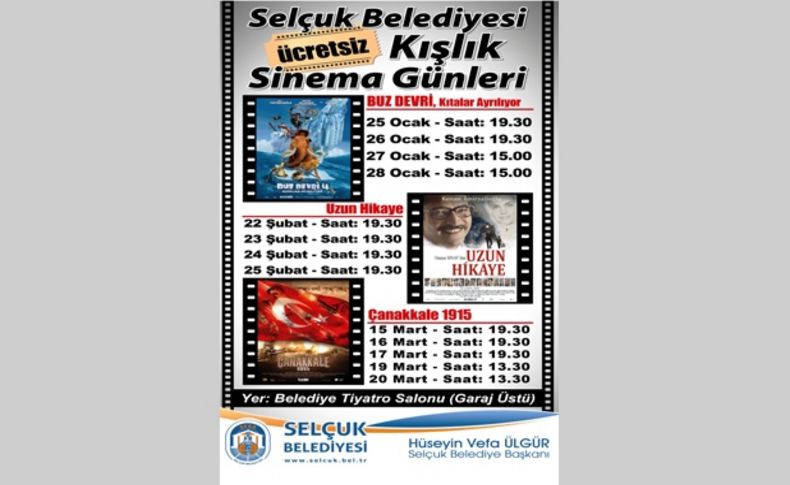 Kış sinema günleri başlıyor