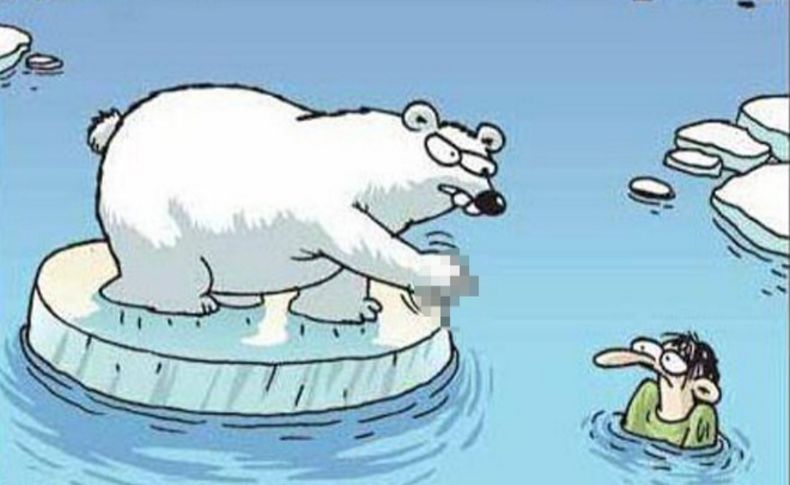 Kitapta skandal karikatür