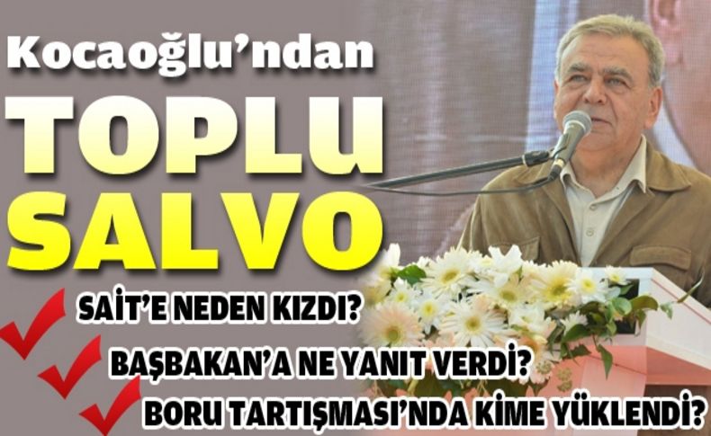 Kocaoğlu'ndan Cumartesi mesajları