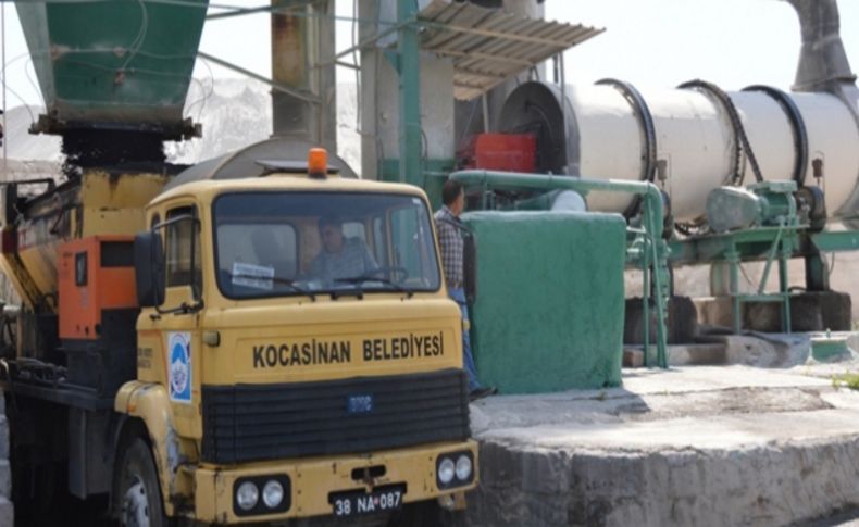 Kocasinan asfalt üretimini artırıyor