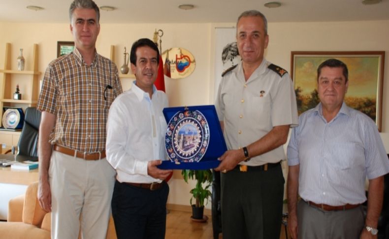 Komutan Korkmaz’dan ATB’ye veda ziyareti