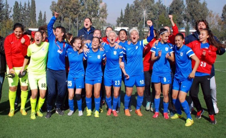 Konak Belediyespor'da galibiyet sevinci