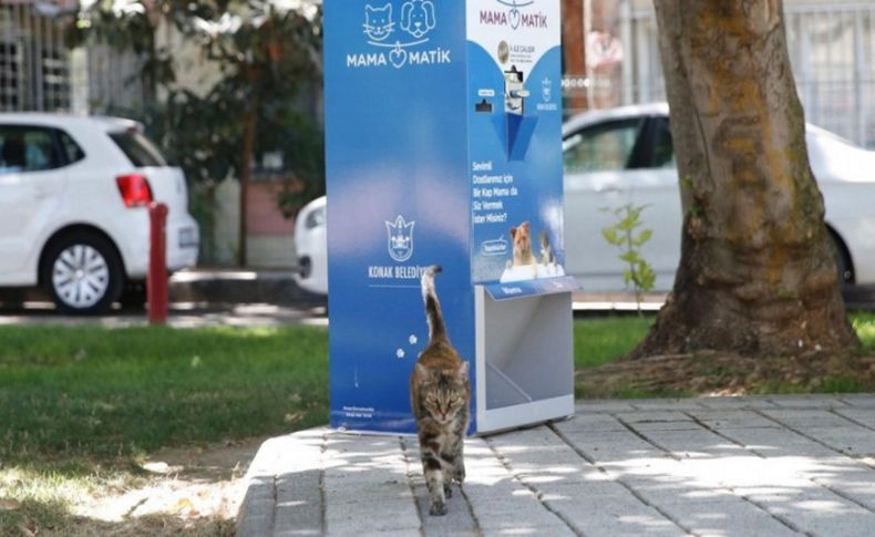 Konak'ta can dostlara MamaMatik hizmeti