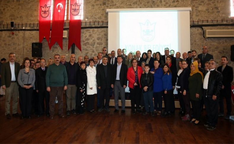 Konak'ta eğitime hizmet teşekkür getirdi