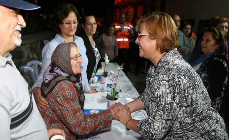 Konak’ta ilk iftar sofrası Yeşiltepe’de