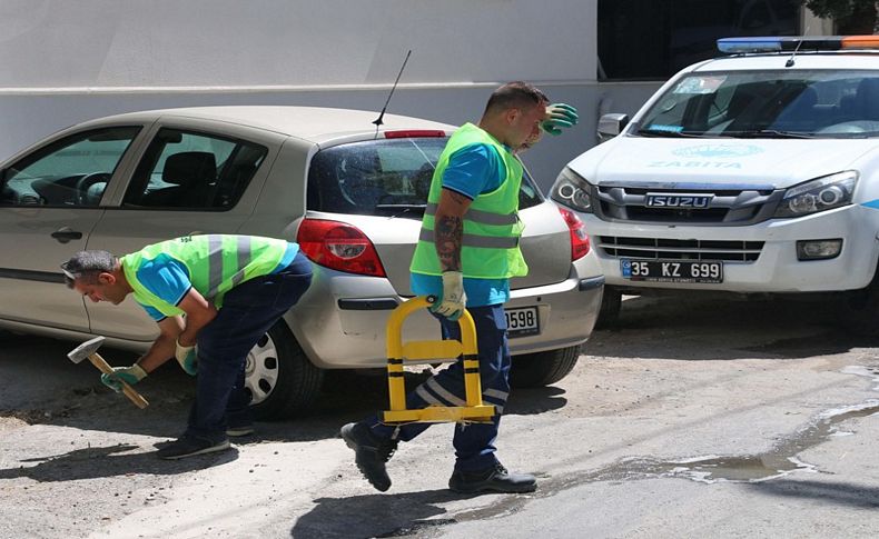 Konak’ta izinsiz dubalara geçit yok