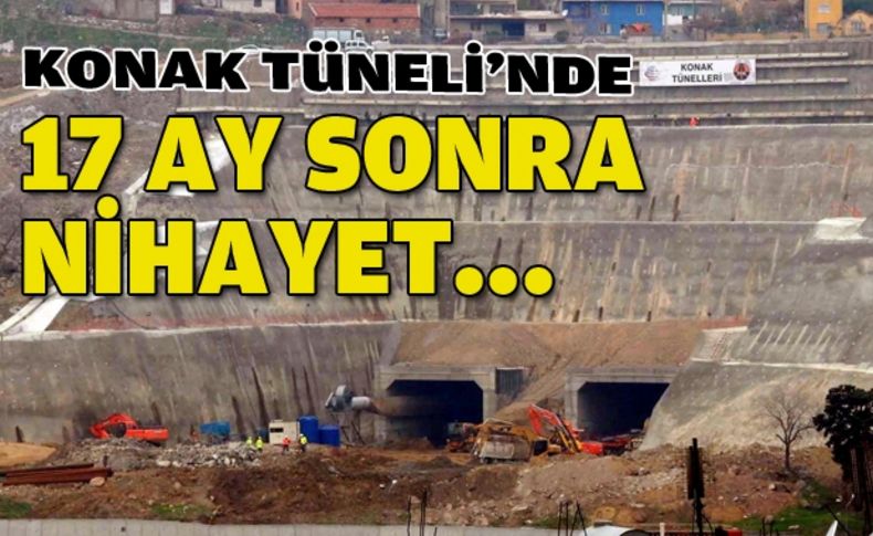 Konak Tüneli'nde planlar inşaattan sonra geldi