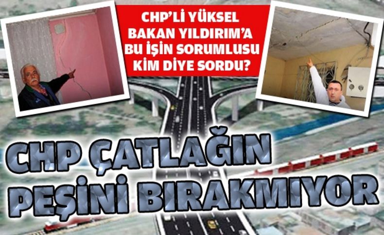 Konak Tüneli'ndeki çatlak meclis gündemine taşındı