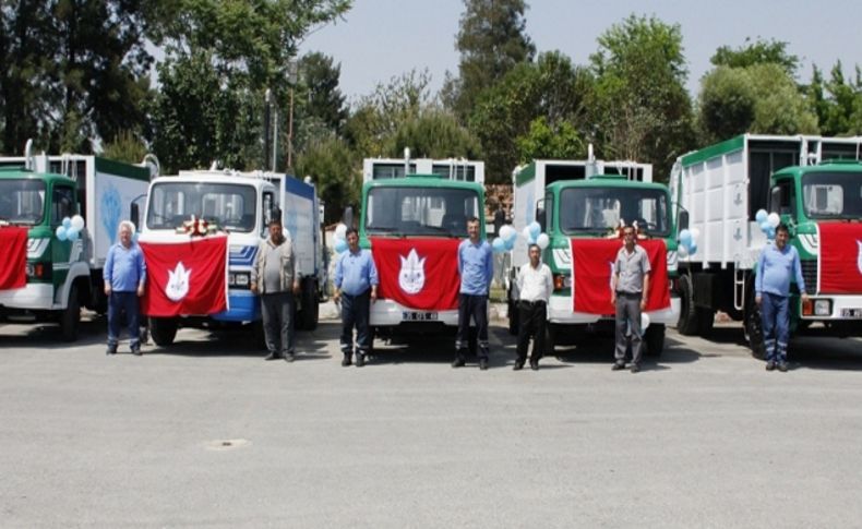 Konak'ın araçları ihtiyaçlı belediyelere gitti