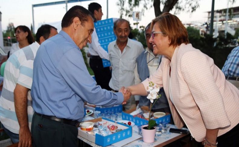 Konaklı muhtarlar iftarda buluştu