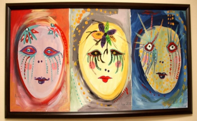 Konak’ta ressam çocuklardan armağan