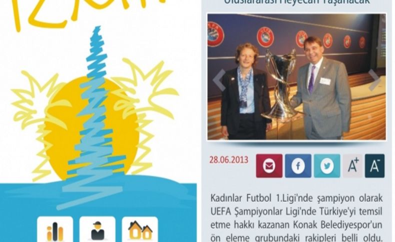 Konak'tan mobil uygulama