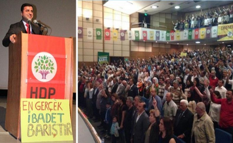 HDP Eş Başkanı Demirtaş İzmir'den seslendi