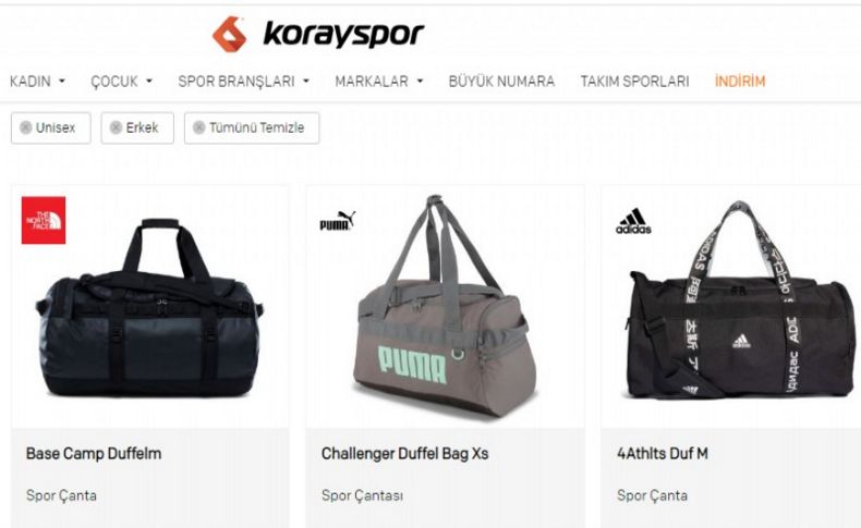 Korayspor çanta modelleri