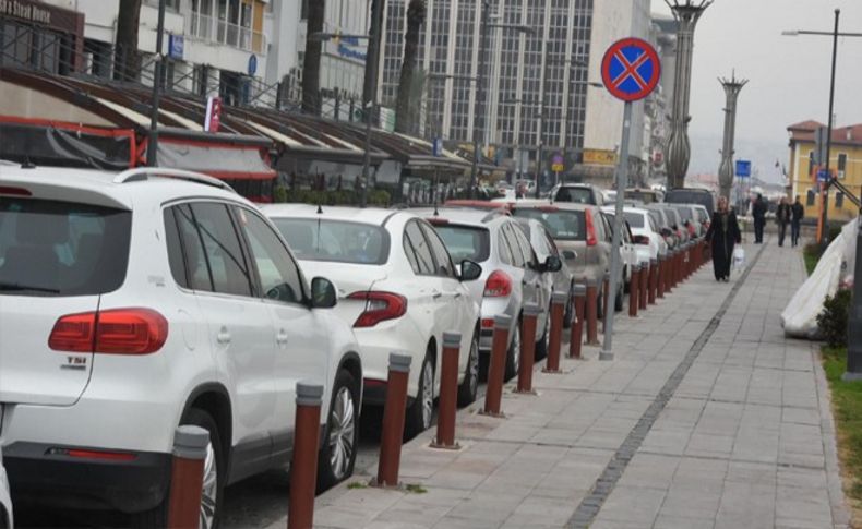 Kordon'da trafik çilesi