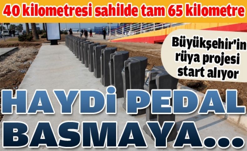 Kordon'da bisiklet sefası başlıyor