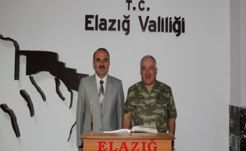 Korgeneral Akbaş, Vali Erol’u ziyaret etti