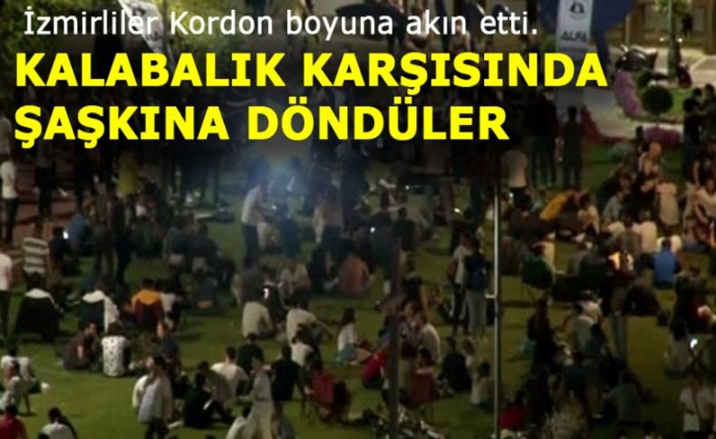 Korona günlerinde hava güzel diye sahile akın eden vatandaşlar kalabalığa şaşırdı