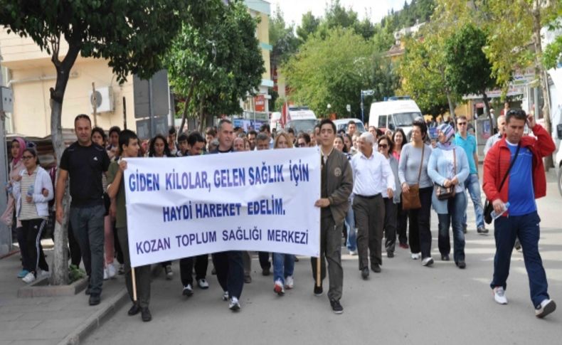 Kozan’da 'Dünya Yürüyüş Günü' etkinliği düzenlendi