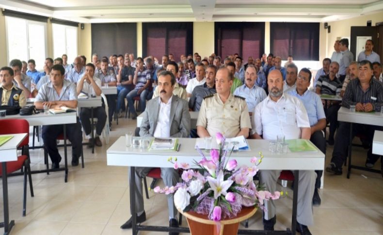 Kozan'da orman yangınları bilgilendirme toplantısı yapıldı