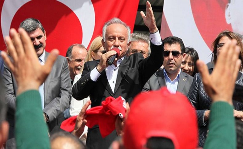 Bayraklı'da Karabağ'a destek seli