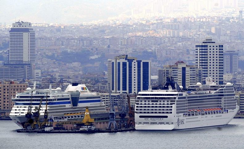 Kruvaziyer’de rota İzmir’e dönüyor