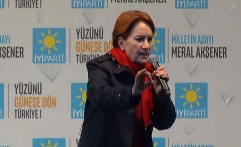 Akşener Erzurum’dan Yıldırım’a cevap verdi