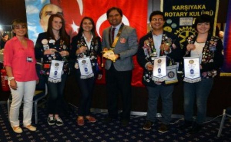 Karşıyaka Rotary'nin konukları