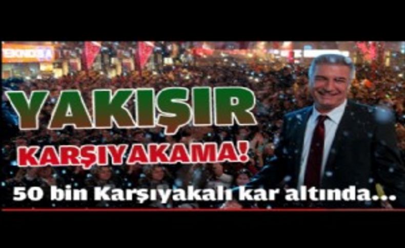 Karşıyaka hiç bu kadar romantik olmamıştı