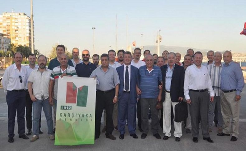 Karşıyaka'da taraftardan Başkan Altuğ'a tepki