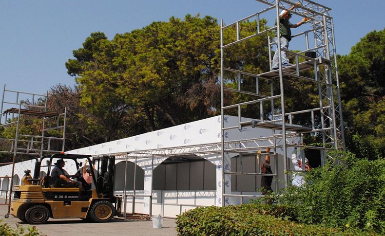 Kültürkpark'ta İEF hazırlığı