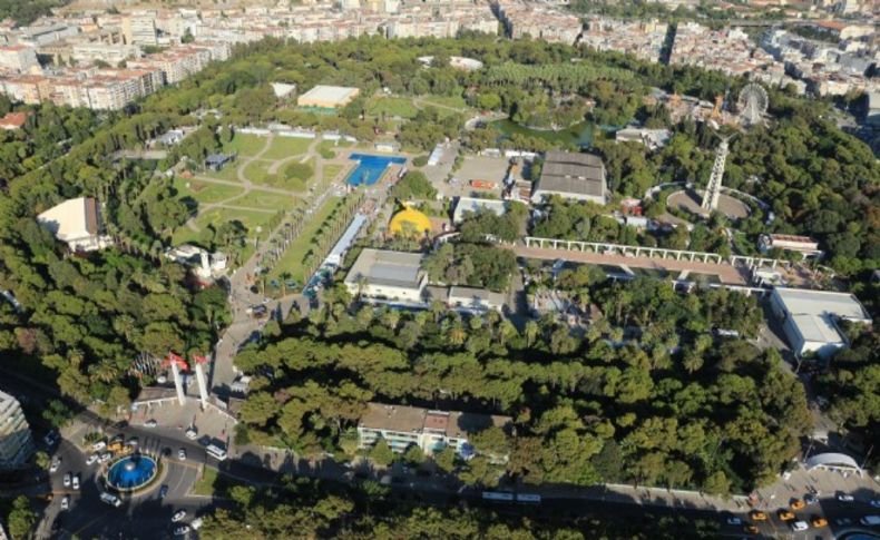 Kültürpark'ta  sağlıklaştırma çalışması