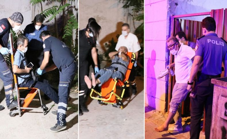 Kumar baskınından kaçarken hastanelik oldular