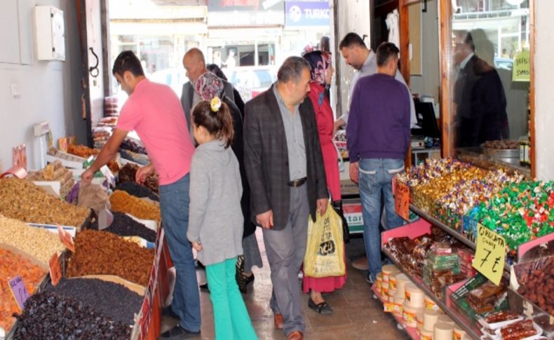 Kurban Bayramı öncesi esnaf bayram etti