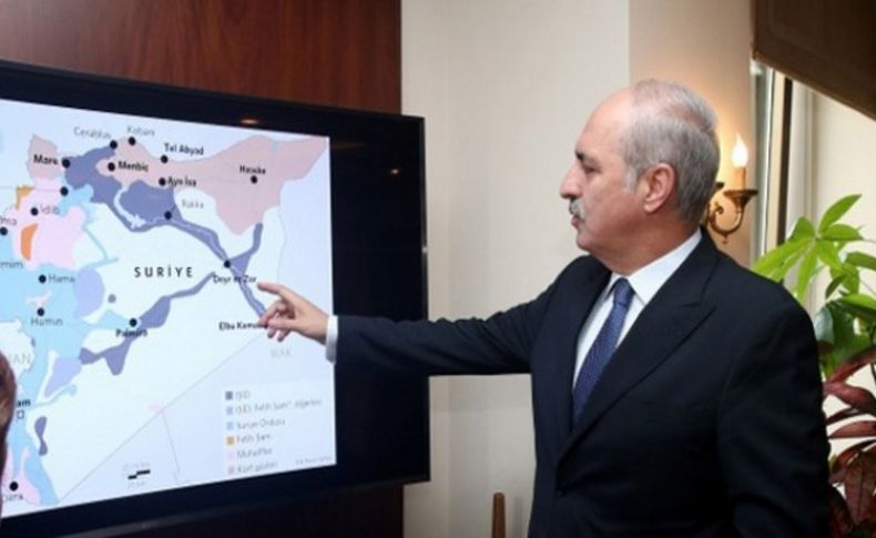 Kurtulmuş, harita üzerinde açıkladı