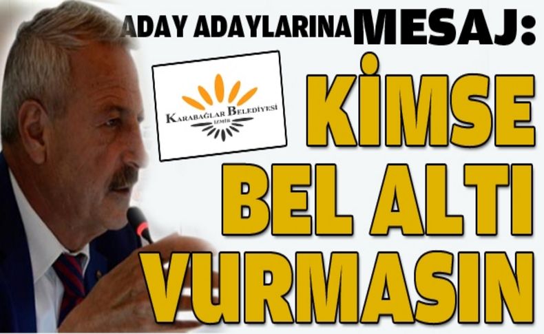 Kürüm seçim sürecinde aday adaylarına mesaj gönderdi!