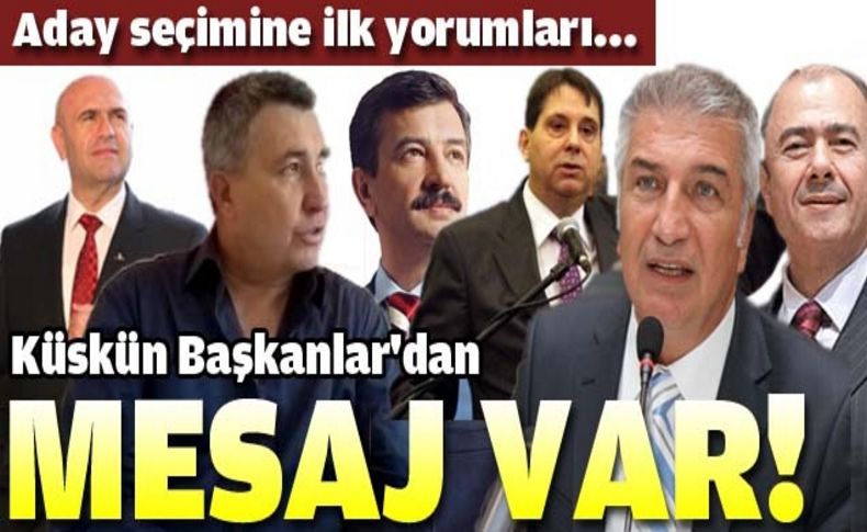 Küskün başkanlar Ege Postası'na konuştu