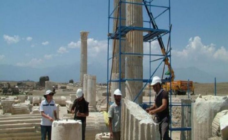 Laodikya’da Athena Tapınağı ortaya çıkarıldı