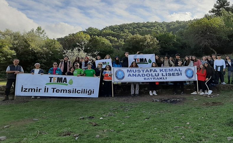 Liseli TEMA gönüllüleri doğayla buluştu... Tanırsan seversin