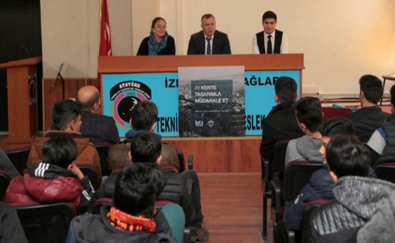 Liseliler kent için iyi tasarımı tartıştı