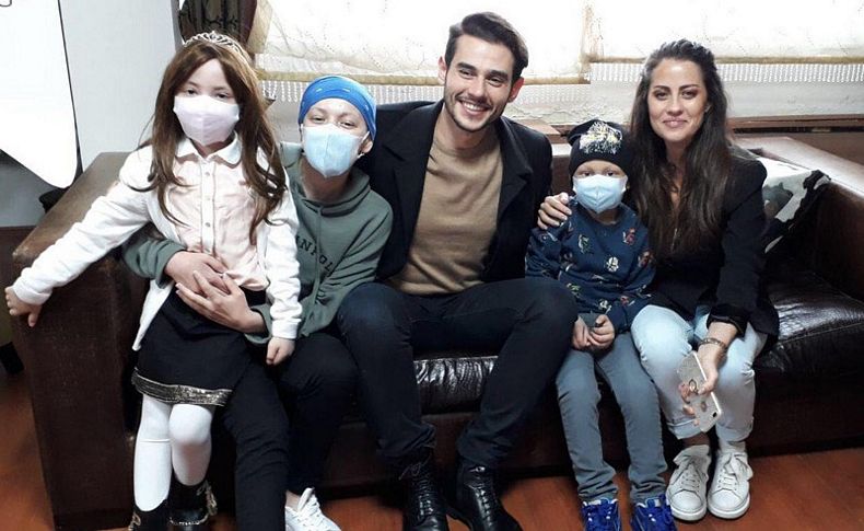 Lösemili çocuklara ünlülerden sürpriz