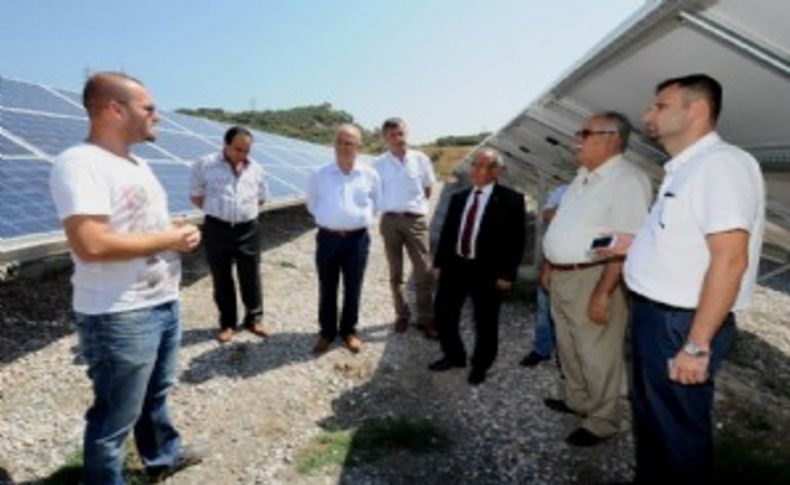 Güneş tarlası Çanakkale'ye örnek olacak