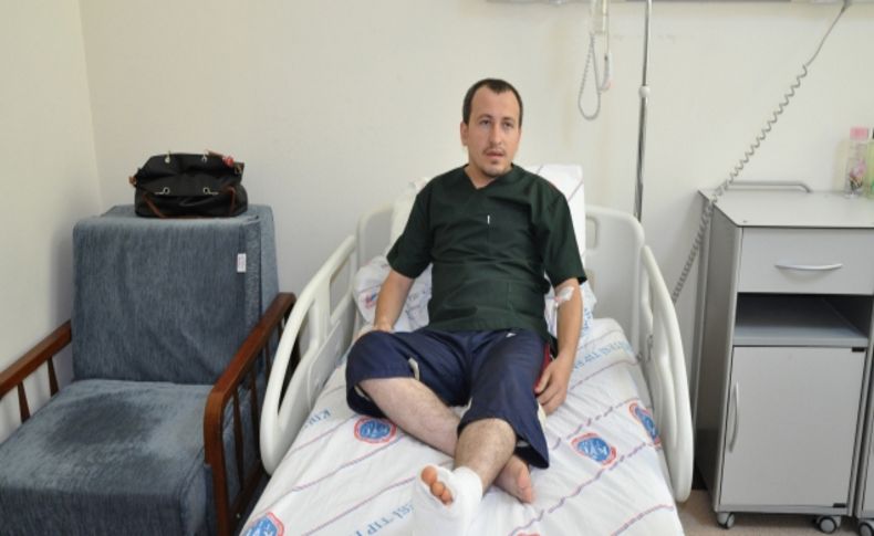 Maganda kurşunu tıp öğrencisini yaraladı
