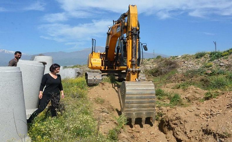 Mahallenin atık su sorunu çözüldü