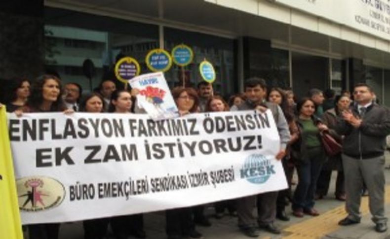 Maliye çalışanı ek zam istiyor