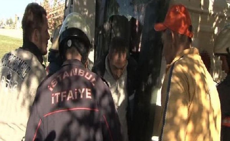 Maltepe'de Meton Mikseri Devrildi